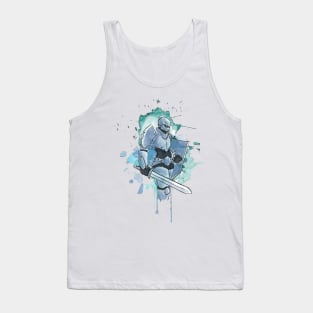 Watercolor Knight Tank Top